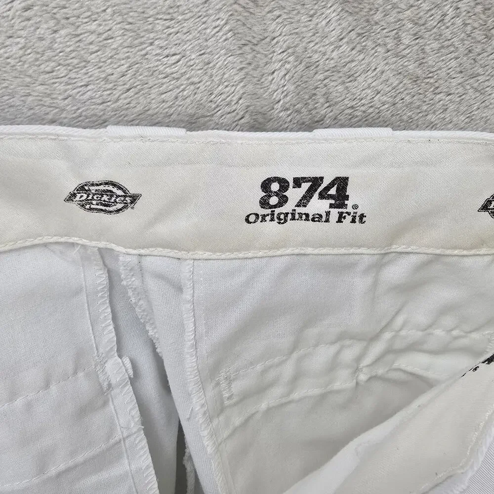 Dickies X Basketcase Gallery 874 Work Pants Mens 28x28 White Cowboy Horse